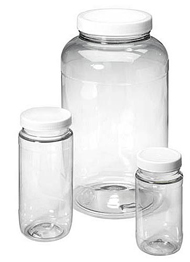 wide-mouth bottles